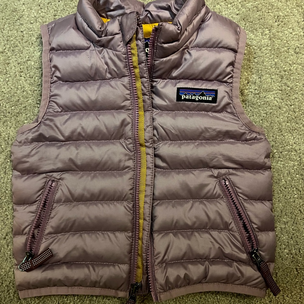 Baby Patagonia puffer vest
